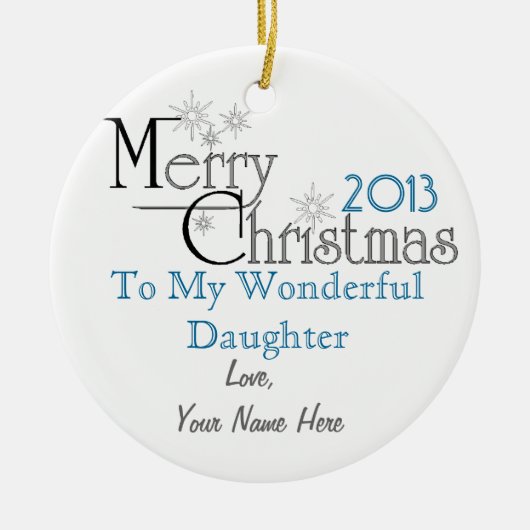 Religieus thema-decoratie personaliseren keramisch ornament (Voorkant)