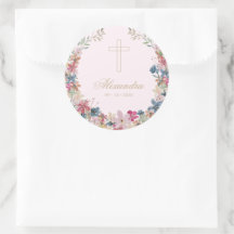 Religieus  Veldbloemen Gouden Kleur