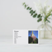 Religieus Visitekaartje (Staand voorkant)