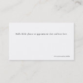 Religieus Visitekaartje Afsprakenkaartje (Achterkant)