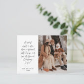 Religieus, Vrolijk Kerstfeest, Christelijke Famili Briefkaart (Staand voorkant)