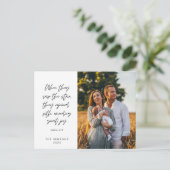 Religieus, Vrolijk Kerstfeest, Christelijke Famili Briefkaart (Staand voorkant)