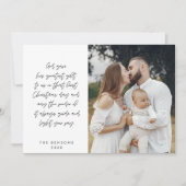 Religieus, Vrolijk Kerstfeest, Christelijke Famili Feestdagenkaart (Voorkant)