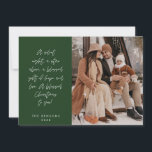 Religieus, Vrolijk Kerstfeest, Christelijke Famili Feestdagenkaart<br><div class="desc">Religieus, Christelijk, vrolijkste kerst, seizoensgroet, gelukkigste vakantie, vrolijk kerstfeest, groen thema. Een stille nacht, een ster boven, een gezegend geschenk van hoop en liefde. Een gezegend kerstfeest voor jou! ) Vier het seizoen met deze familiefotocard (geprint en / of digitaal downloaden, begroeting verzonden via e-mail, als bijlage) Het is volledig...</div>