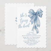 Religieus Ze bindt het knoop Vrijgezellenfeest Kaart (Voorkant / Achterkant)