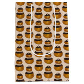 Religieuse Frans Choux Gebakroom Puff Dessert Medium Cadeauzakje (Achterkant)