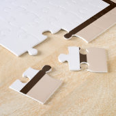 Religieuse Franse Choux gebak Crème Puff Dessert Legpuzzel (Zijkant)