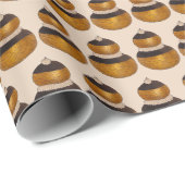 Religieuse Franse khoux Pastry-partij Cadeaupapier (Rol Hoek)