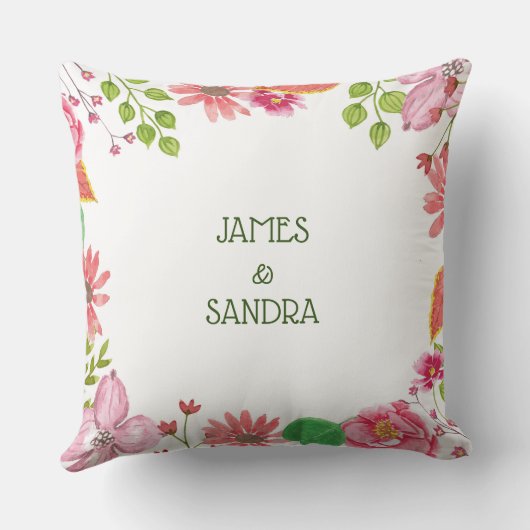 Religieuze 5e Jubileum-weduwen Kussen (Achterkant)