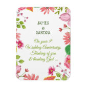 Religieuze 5e Jubileum-weduwen Magneet (Verticaal)