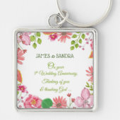 Religieuze 5e Jubileum-weduwen Sleutelhanger (Voorkant)