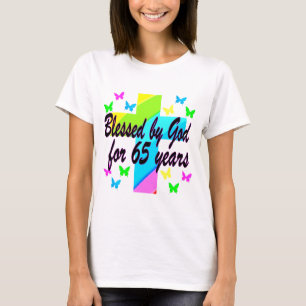 RELIGIEUZE 65E GEZEGEND DOOR GOD ONTWERP T-SHIRT