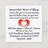 Religieuze afhandeling of Visitekaartje (Achterkant)