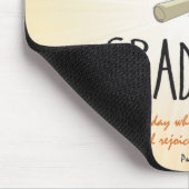 Religieuze Afstuderen Gold Starburst met zwart Pet Muismat (Hoek)