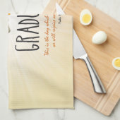 Religieuze Afstuderen Gold Starburst met zwart Pet Theedoek (Quarter Fold)