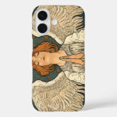  Religieuze Angel die bidt met goudsterren Case-Mate iPhone Case (Achterkant)