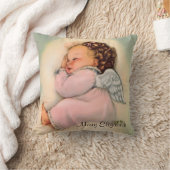  Religieuze Baby Girl Guardian Angel Kussen (Deken)