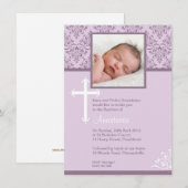 Religieuze baptisme-uitvindingen kaart (Voorkant / Achterkant)