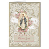 Religieuze begrafenissympathie Heilige Kaart Dank  (Voorkant)