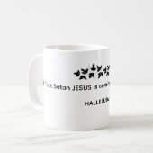 Religieuze beker koffiemok (Voorkant links)