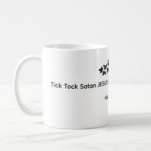 Religieuze beker koffiemok (Links)