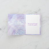 Religieuze bevestiging duif dank u bedankkaart (Binnen)