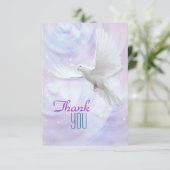 Religieuze bevestigingsdove bedankt 2 (Staand voorkant)