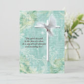 Religieuze bevestigingsdove kaart (Staand voorkant)