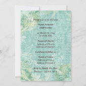 Religieuze bevestigingsdove kaart (Achterkant)