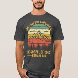 Religieuze Bijbel Verse Romans 116 evangelie Jezus T-shirt