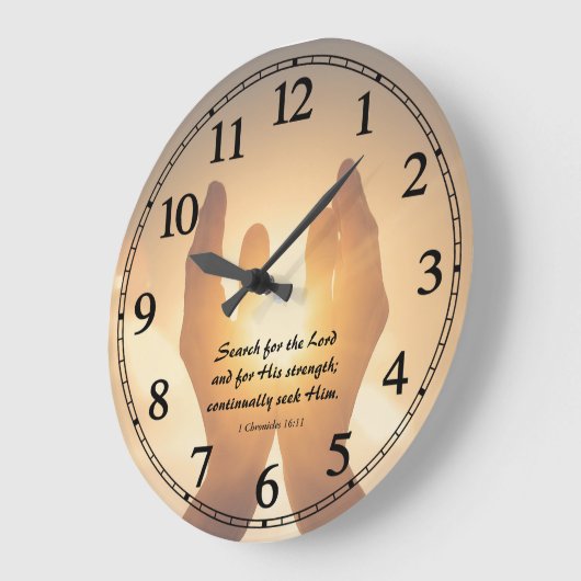 Religieuze Bijbelprijs Verse  klok (Hoek)