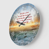 Religieuze Bijbelprijs Verse  klok (Hoek)