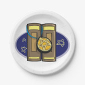 Religieuze bijbels papieren bordje (Voorkant)