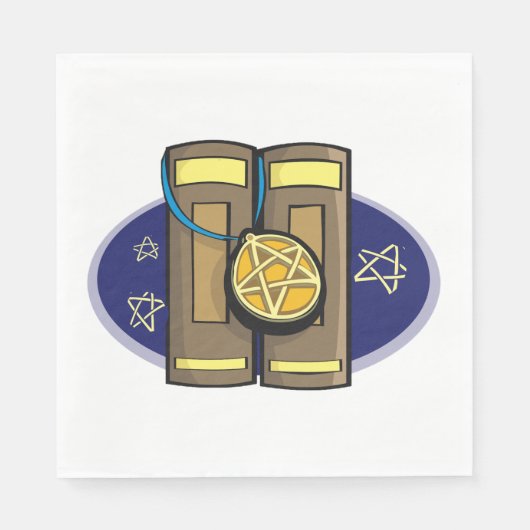 Religieuze bijbels servet (Voorkant)