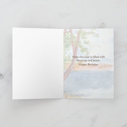 Religieuze Bijbelse scriptie van Birthday Jeremiah Kaart (Binnen)