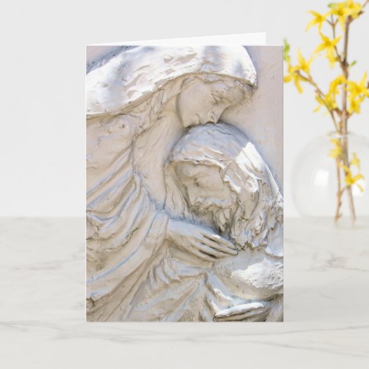 Religieuze Birthday Blessing Kaart (Gele Bloem)