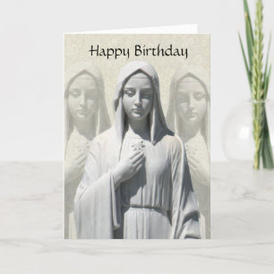 Religieuze Birthday Kaart voor een non