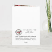 Religieuze Birthday Maagd Mary Guadalupe Rozen Kaart (Achterkant)