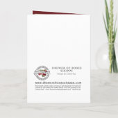 Religieuze Birthday Maagd Mary Rosary Card Kaart (Achterkant)