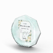 Religieuze bruiloft Jubileum Faith Hope Love Fotoblokken (Rechts)