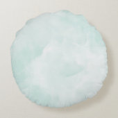 Religieuze bruiloft Jubileum Faith Hope Love Rond Kussen (Achterkant)