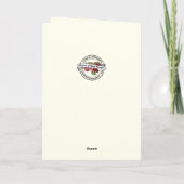 Religieuze bruiloft Jubileum Jezus Rozen Kaart (Achterkant)