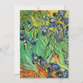 Religieuze bruiloft, Vincent van Gogh, Irissen Kaart (Achterkant)