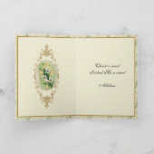 Religieuze Byzantine Pascha paasverbindingsstukken Kaart (Binnen)