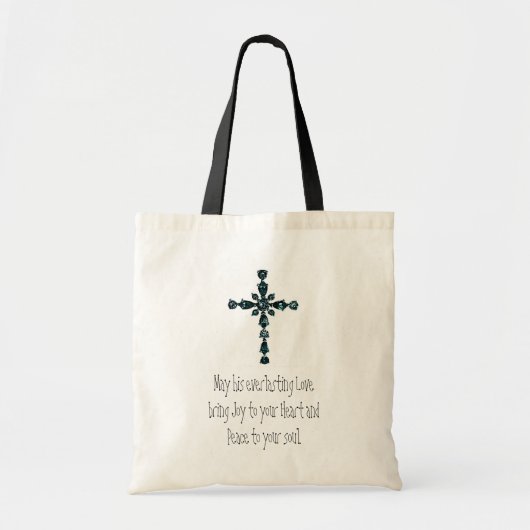 Religieuze canvas tas (Voorkant)