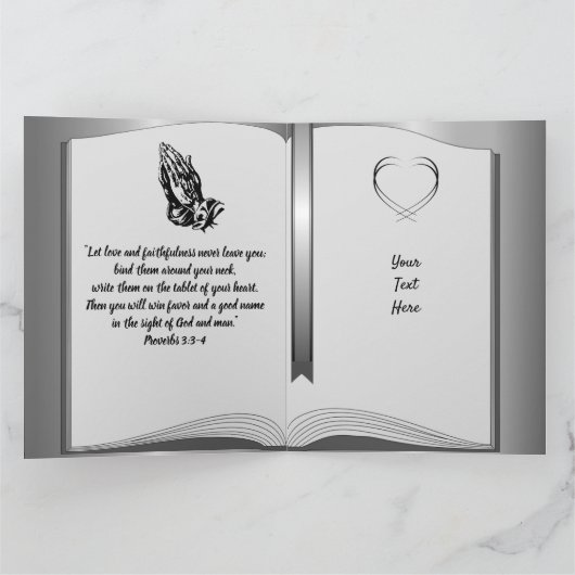 Religieuze Christelijke 60ste Jubileum voor bruilo Kaart (Binnen)