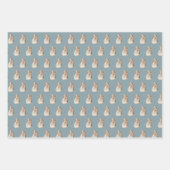 Religieuze Christelijke Angel Mary en Joseph Kerst Inpakpapier Vel (Voorkant 2)