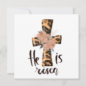 Religieuze Christelijke baptisme Kaart (Voorkant)