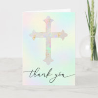 religieuze christelijke dankkaart
