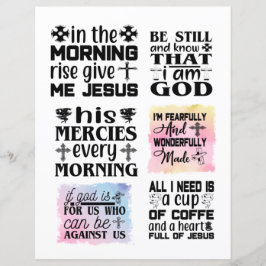 Religieuze Christelijke Jezus citeert Bijbelse Ver